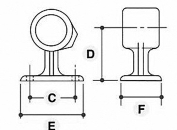 Afstandsholder - Clarrods Clamps CL143 | Erik Larsen & Søn | Clarrods | Foto 4