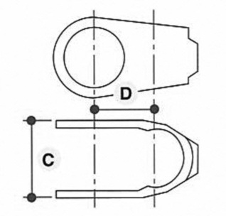 U-bøjle - Clarrods Clamps CL160 | Erik Larsen & Søn | Clarrods | Foto 4