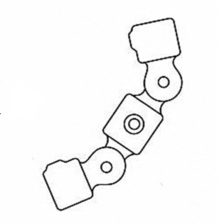 Dobbelt hængsel - Clarrods Clamps CL167 | Erik Larsen & Søn | Clarrods | Foto 5