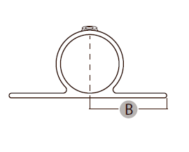 Dobbeltsidet flangebeslag - Clarrods Clamps CL198 | Erik Larsen & Søn | Clarrods | Foto 7