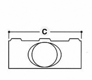 2-vägs justerbar krysskoppling (0°-11°) - CL219