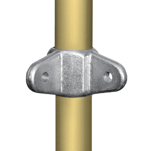 Dobbelt hængselsled, han (90°) | aluminium rørfitting type LM52 | Kee Lite | pipe clamps | Erik Larsen & Søn